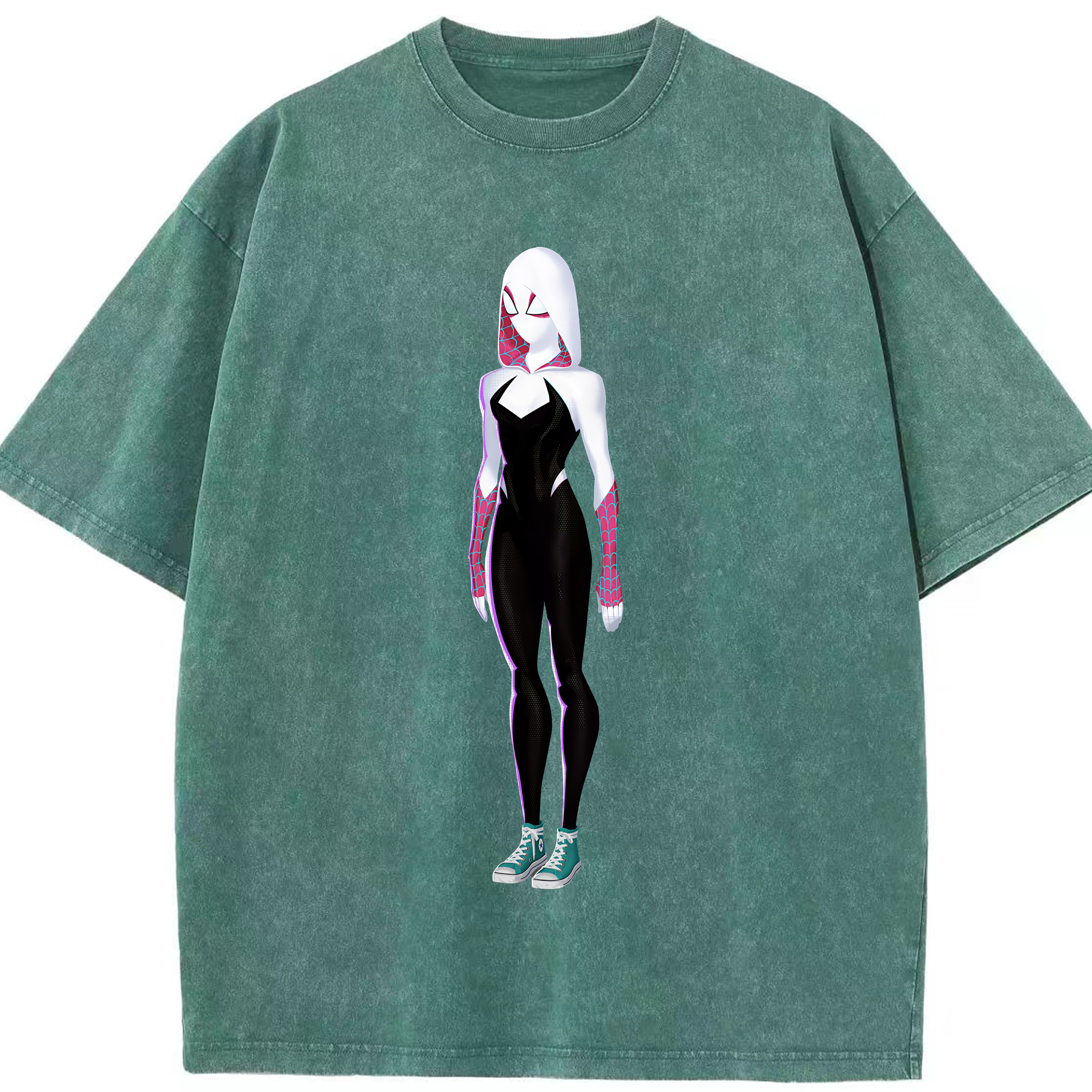 （画像用） Spider Man スパイダーマン 綿100% ヴィンテージ風 半袖Tシャツ（フロントプリント）